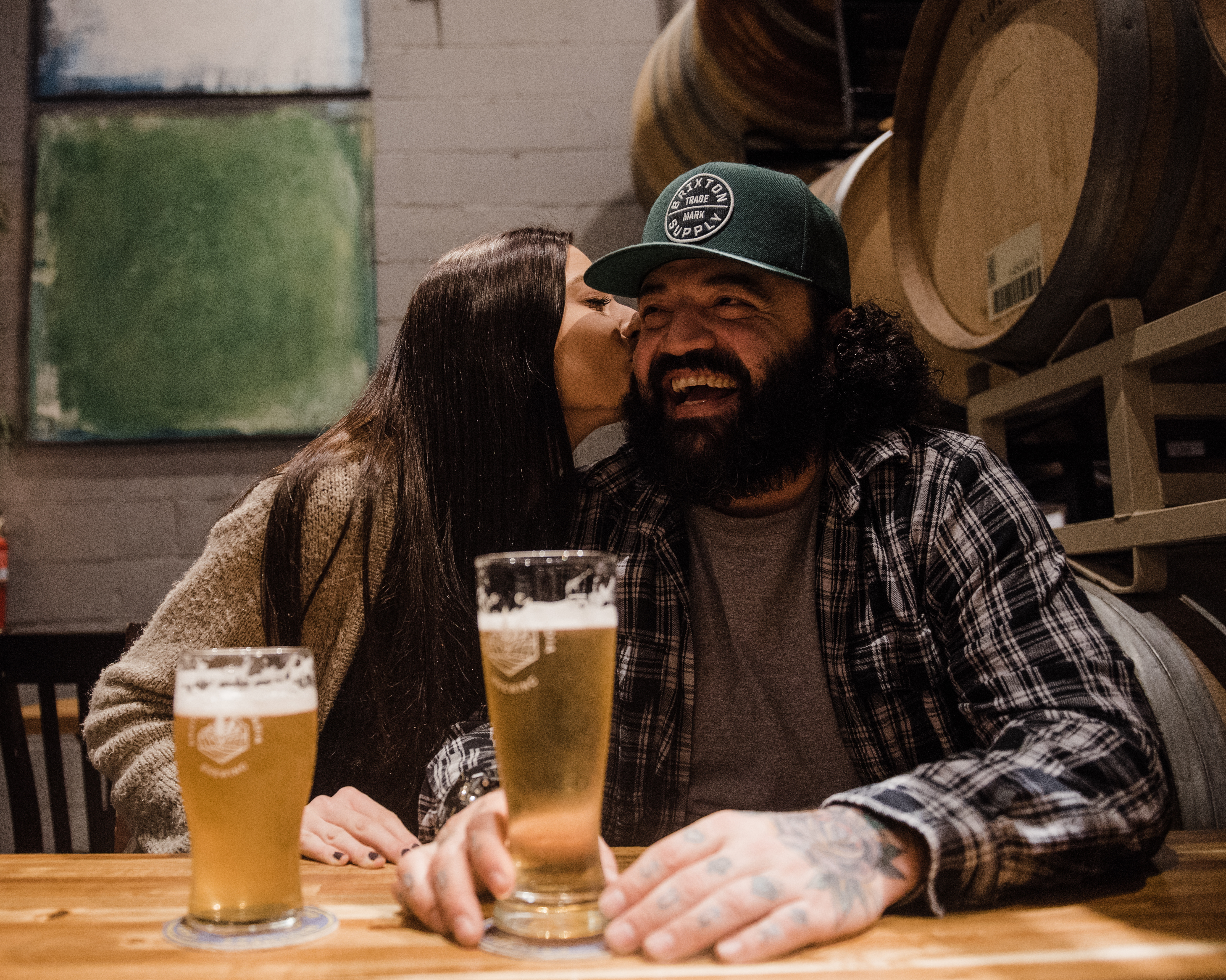 A Brewery Engagement with Dani and Travis