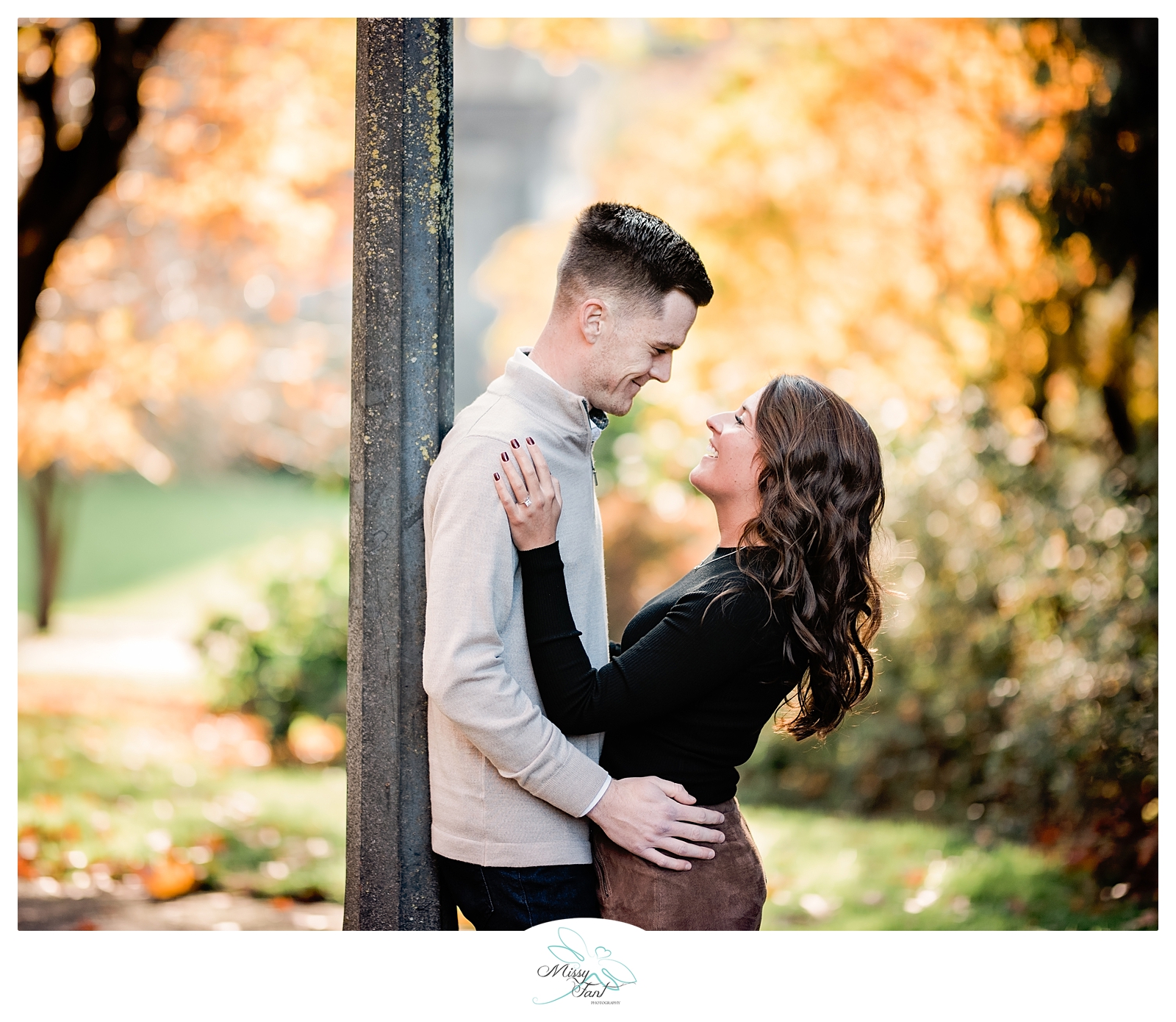 Megan and Taylor’s Engagement Session in Cathedral Park