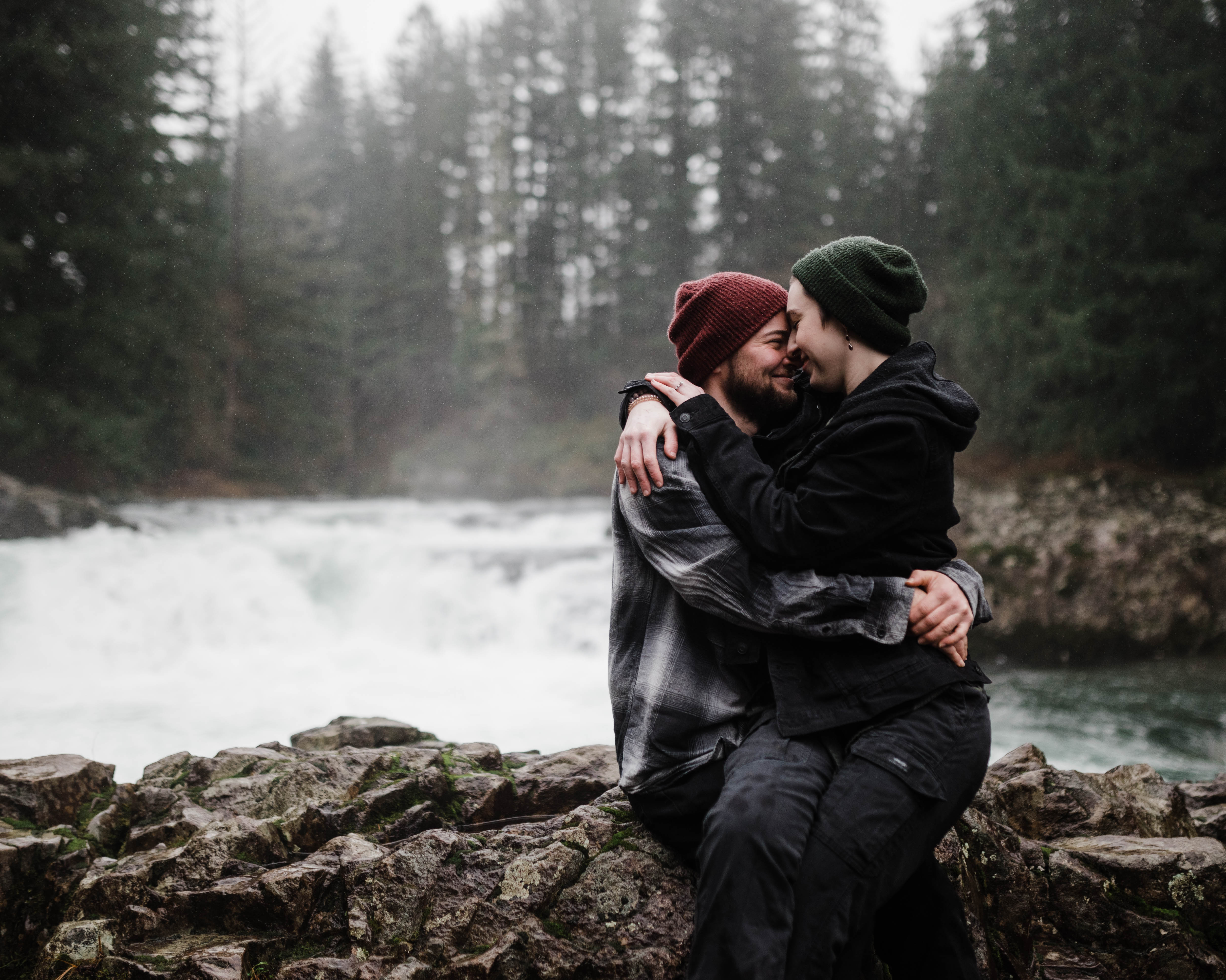 Taylor and Kade’s Engagement Session at Moulton Falls Park